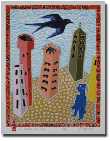 A Monumental Life
23" x 20" framed
$495 A Monumental Life
23" x 20" framed
$495
